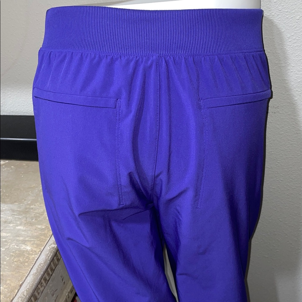 Athleta Women's Vibrant Purple Straight Leg Pants - Picture 7 of 10